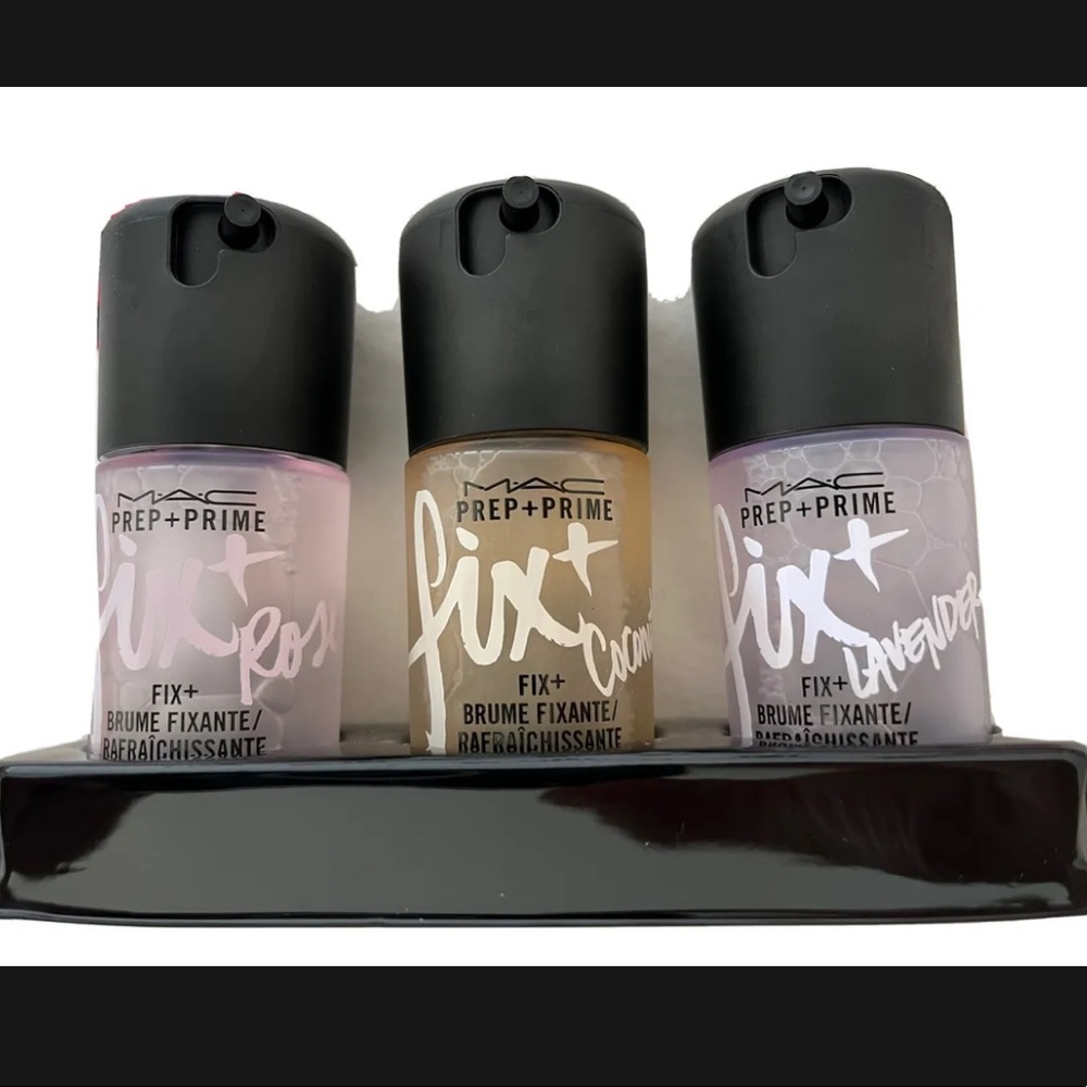 MAC Cosmetics Fix Plus Spray Mini Travel Coconut Rose Lavender 1.0 oz/30 mL BNIB